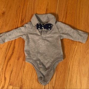 🌟2 for $10/Old Navy Easter Onesie with Bow Tie